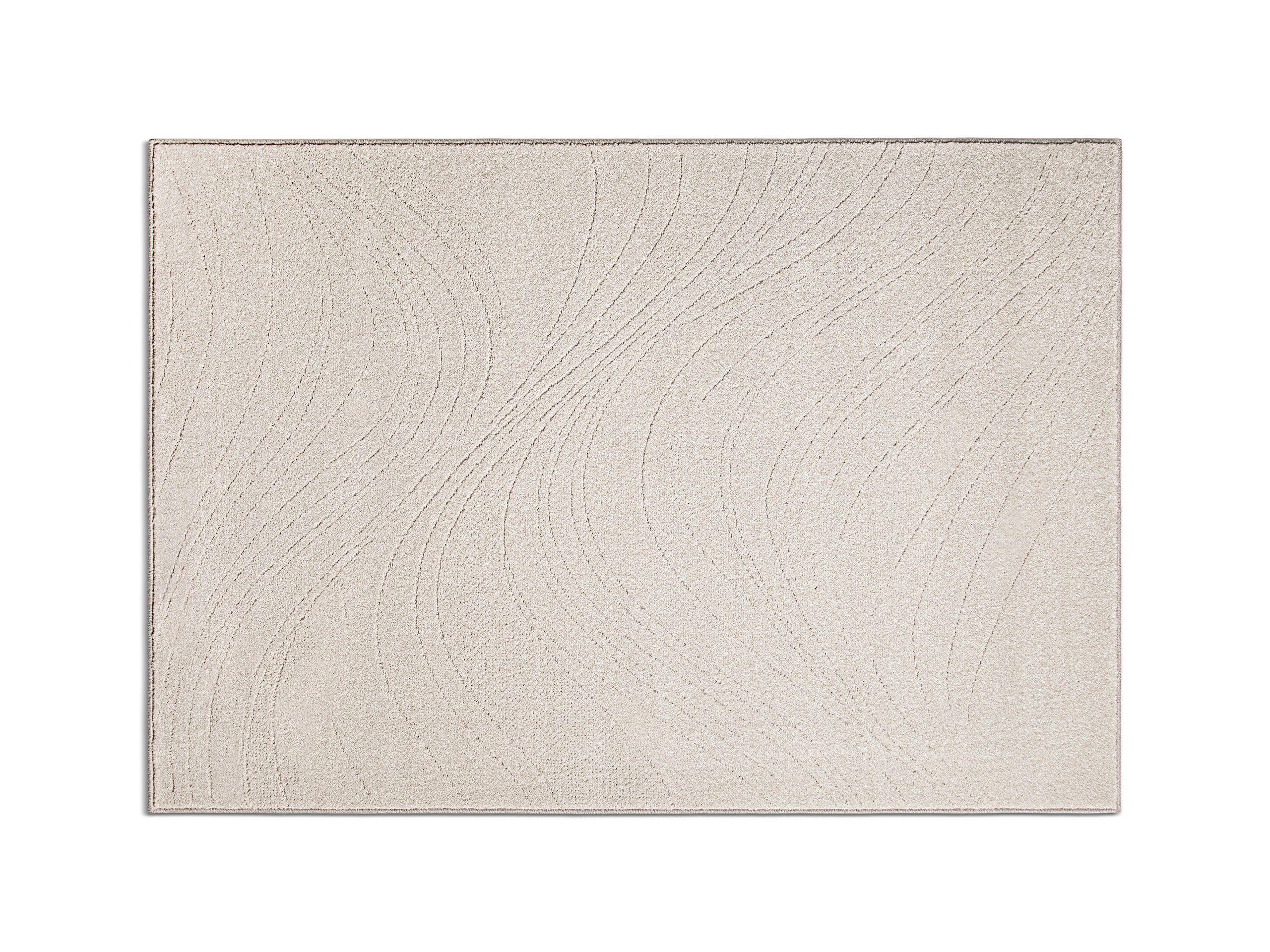 Micadoni Kagera koberec - 100 % polypropylén heat-set frisé (Pp re21) - PERLEŤOVÁ - 200 × 280 cm