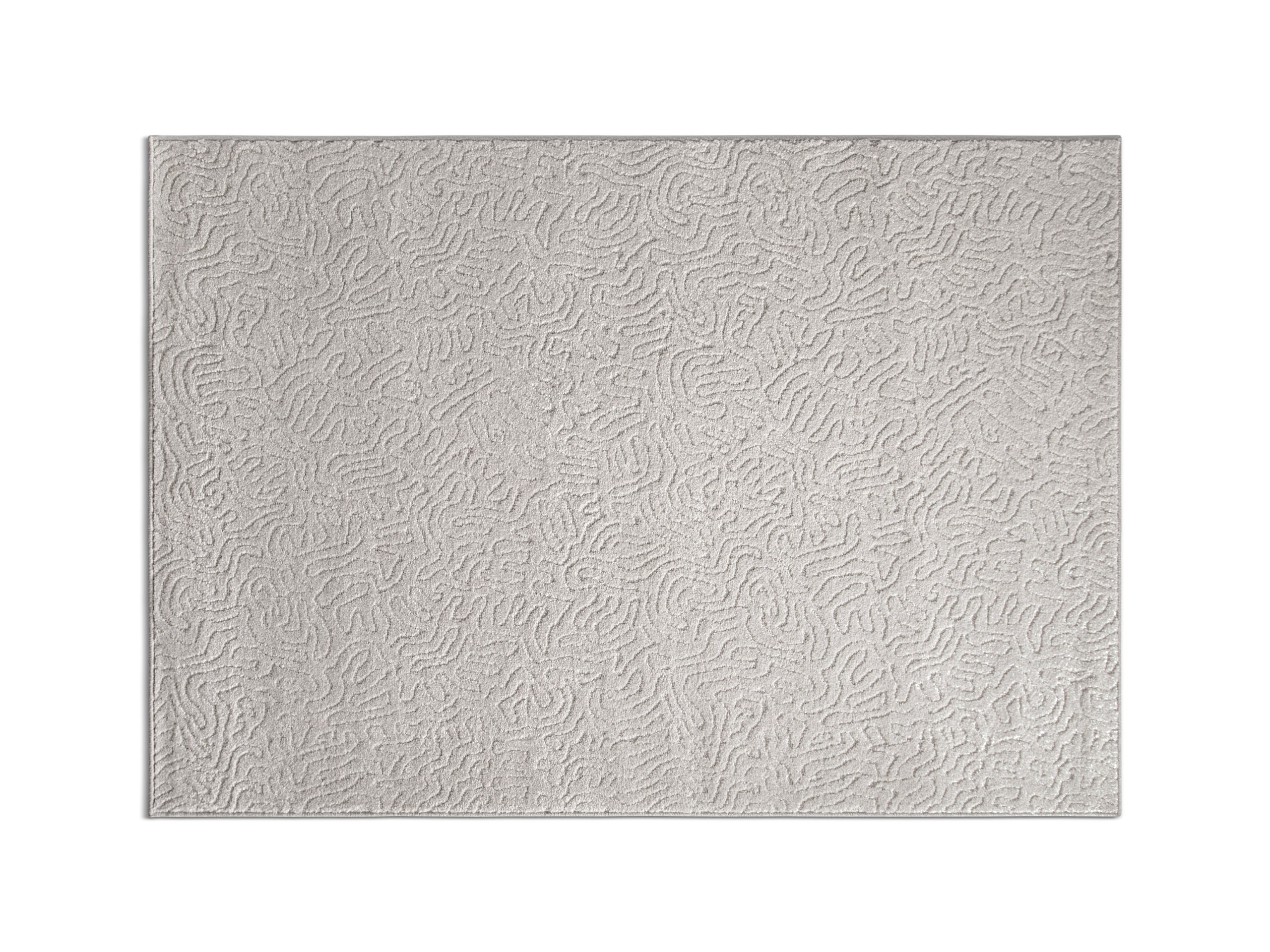 Micadoni Napa koberec - 100 % polypropylén heat-set frisé (Pp re21) - PERLEŤOVÁ - 160 × 230 cm