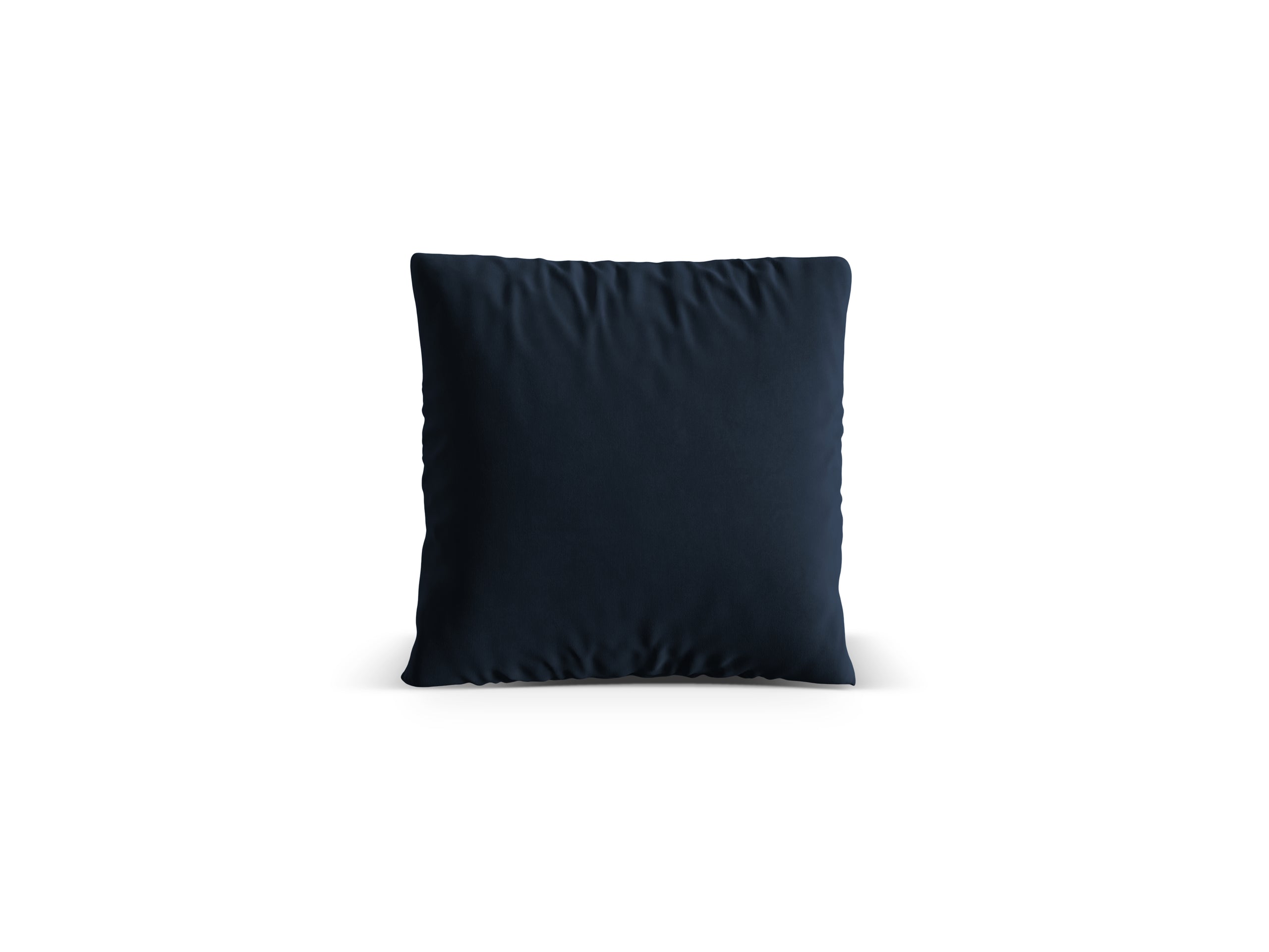 Micadoni Nuria dekoratívny vankúš 70 × 70 × 15 cm - Zamat Paris Deep Blue (Paridb) - TMAVOMODRÁ - 40 × 40 × 13 cm
