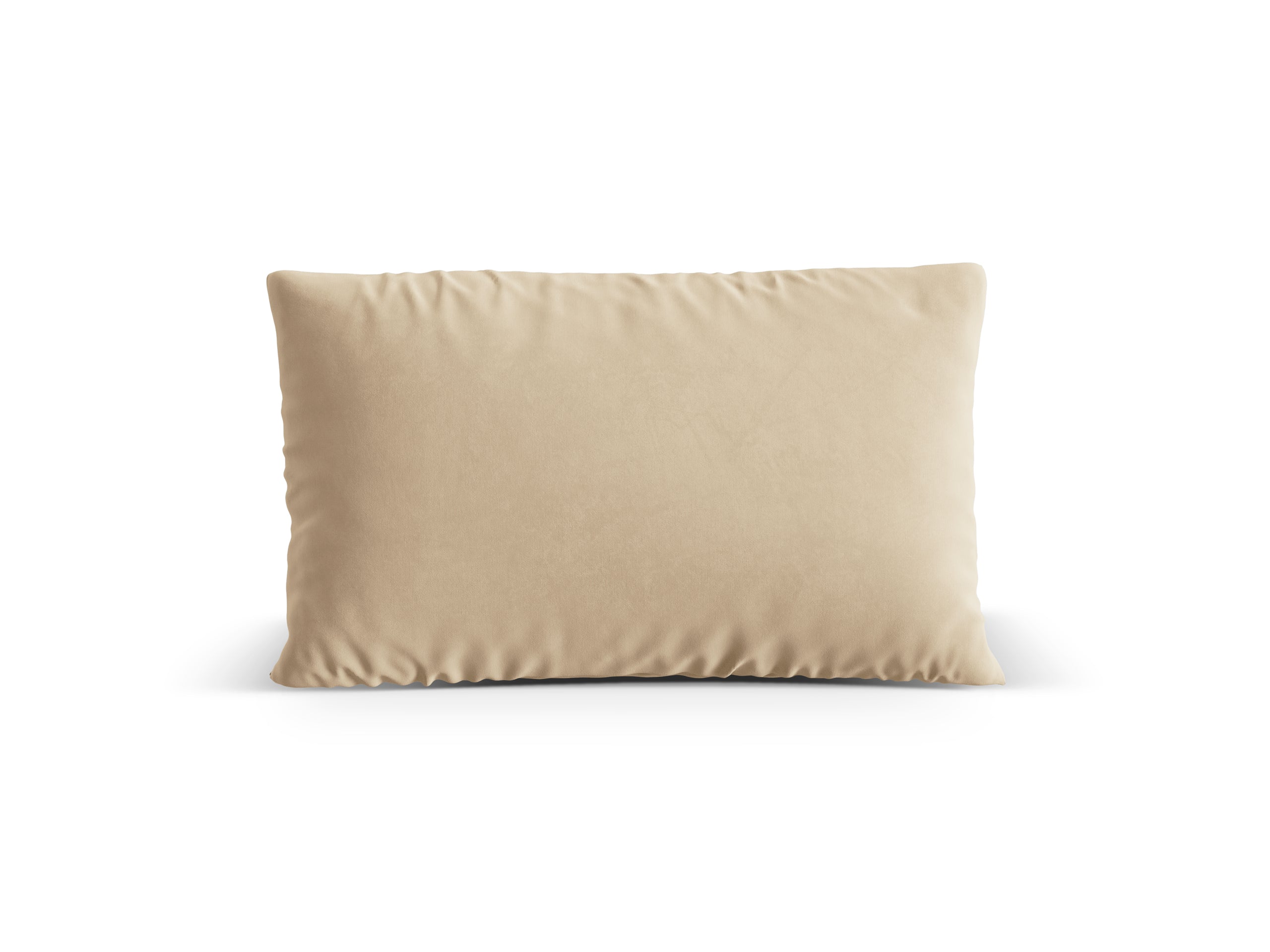 Micadoni Nuria dekoratívny vankúš 60 × 40 × 17 cm - Zamat Paris Beige (Paribei) - TELOVÁ - 60 × 40 × 17 cm