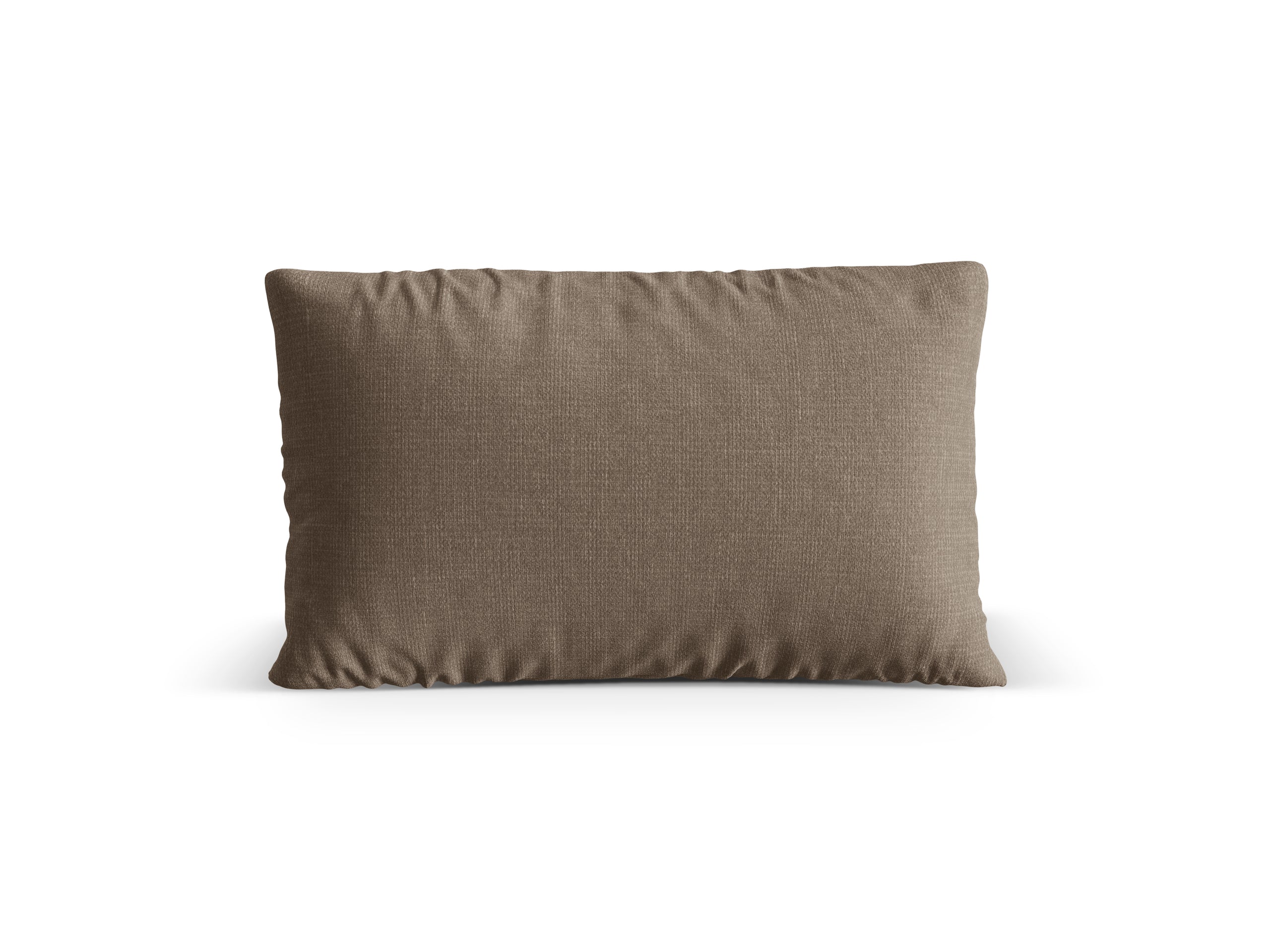 Micadoni Nuria dekoratívny vankúš 60 × 40 × 17 cm - Štrukturovaná látka Liberty 5 (Lib5) - KAPUČÍNOVÁ - 60 × 40 × 17 cm