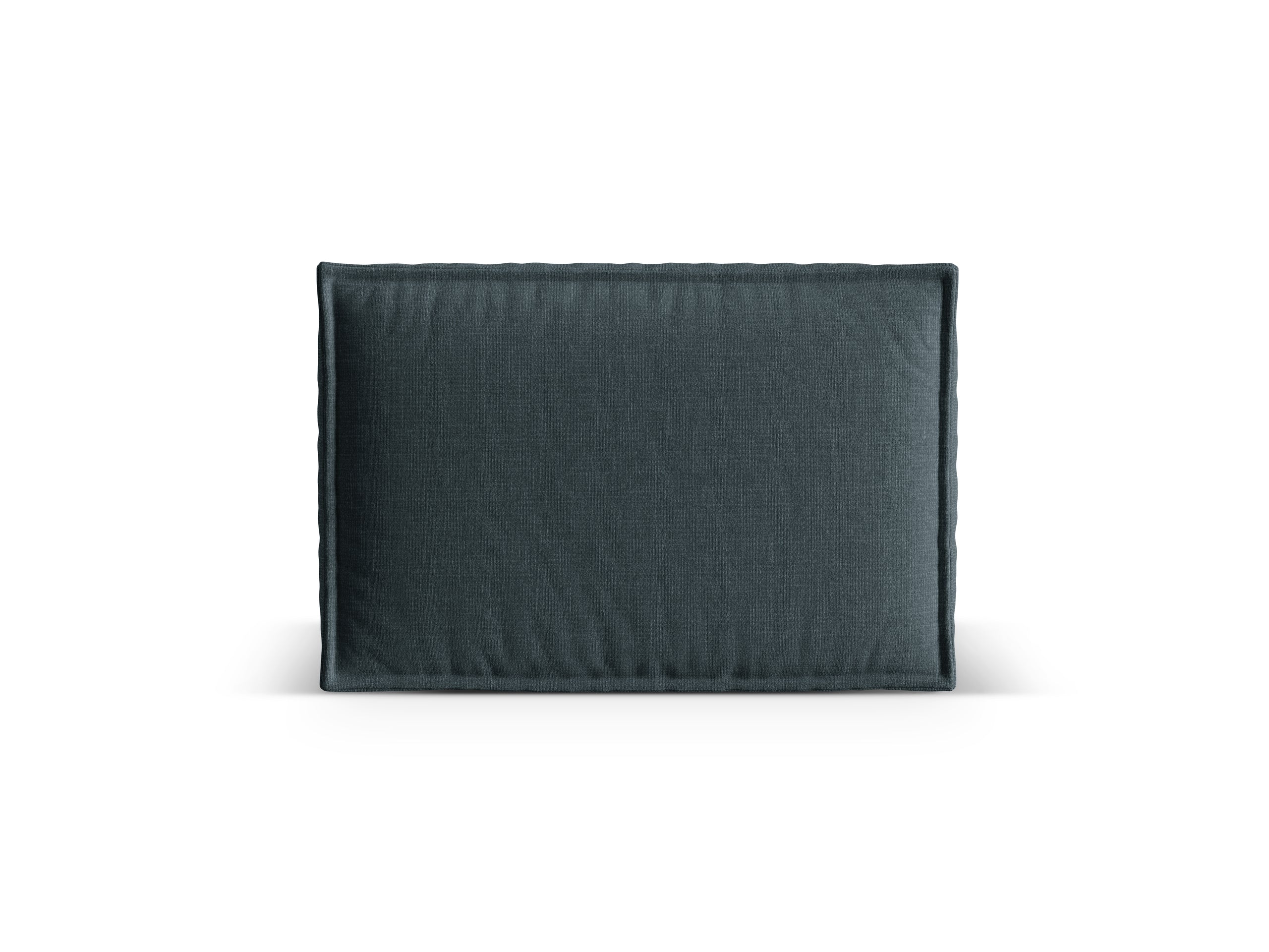 Micadoni Nuria dekoratívny vankúš 60 × 40 × 19 cm - Štrukturovaná látka Liberty 13 (Lib13) - TMAVÁ PETROLEJOVÁ - 60 × 40 × 19 cm