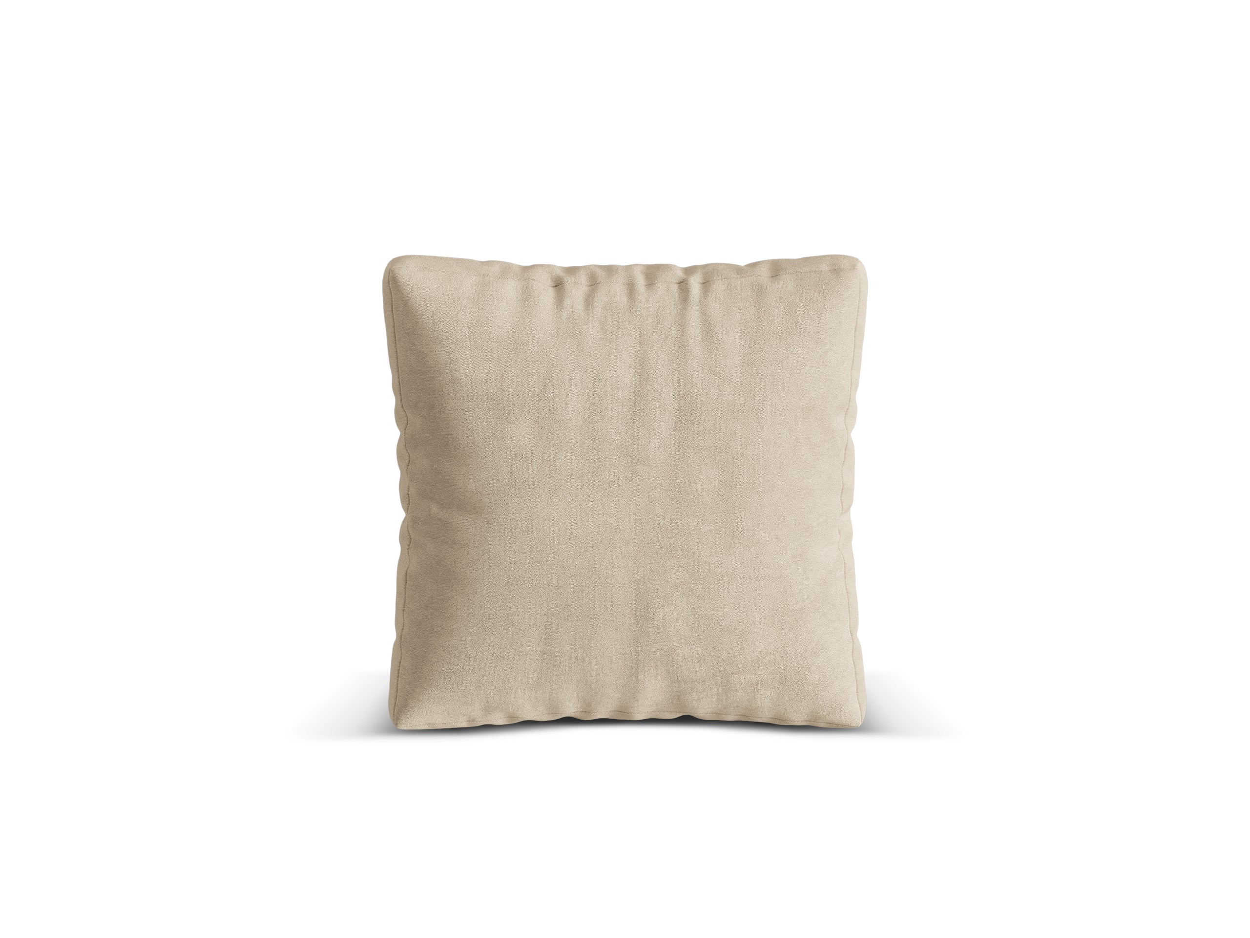 Micadoni Martina dekoratívny vankúš 65 × 65 × 4 cm - Zamat Vogue 1 (Vog1) - SVETLOBÉŽOVÁ - 40 × 40 × 4 cm