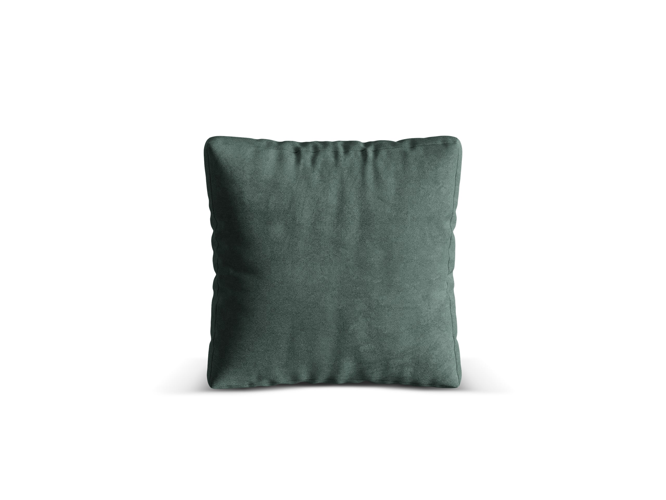 Micadoni Martina dekoratívny vankúš 65 × 65 × 4 cm - Zamat Vogue 12 (Vog12) - PETROLEJOVÁ - 40 × 40 × 4 cm