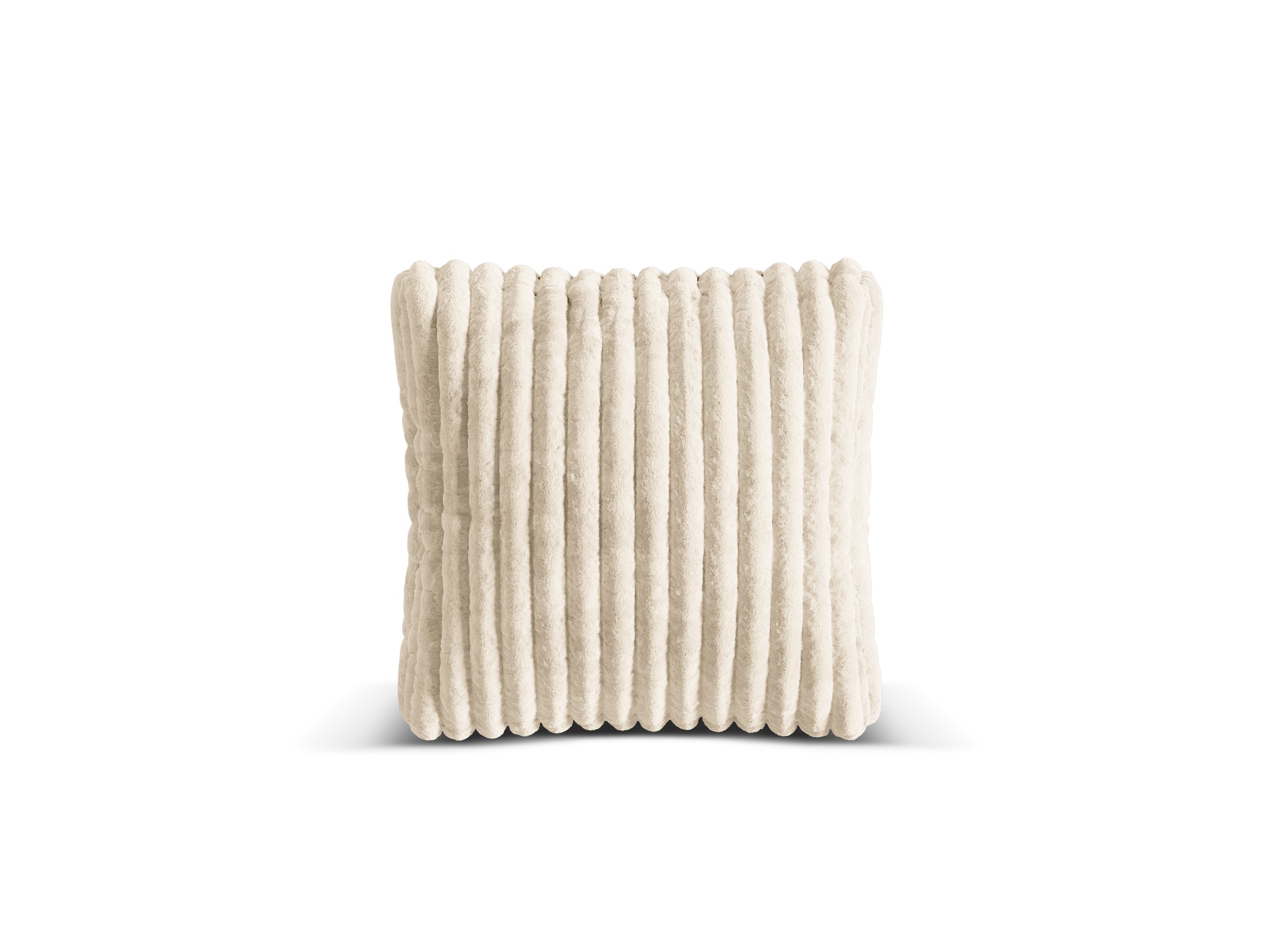 Micadoni Martina dekoratívny vankúš 65 × 65 × 4 cm - Menčester Tilia 03 (Til03) - SVETLOBÉŽOVÁ - 40 × 40 × 4 cm