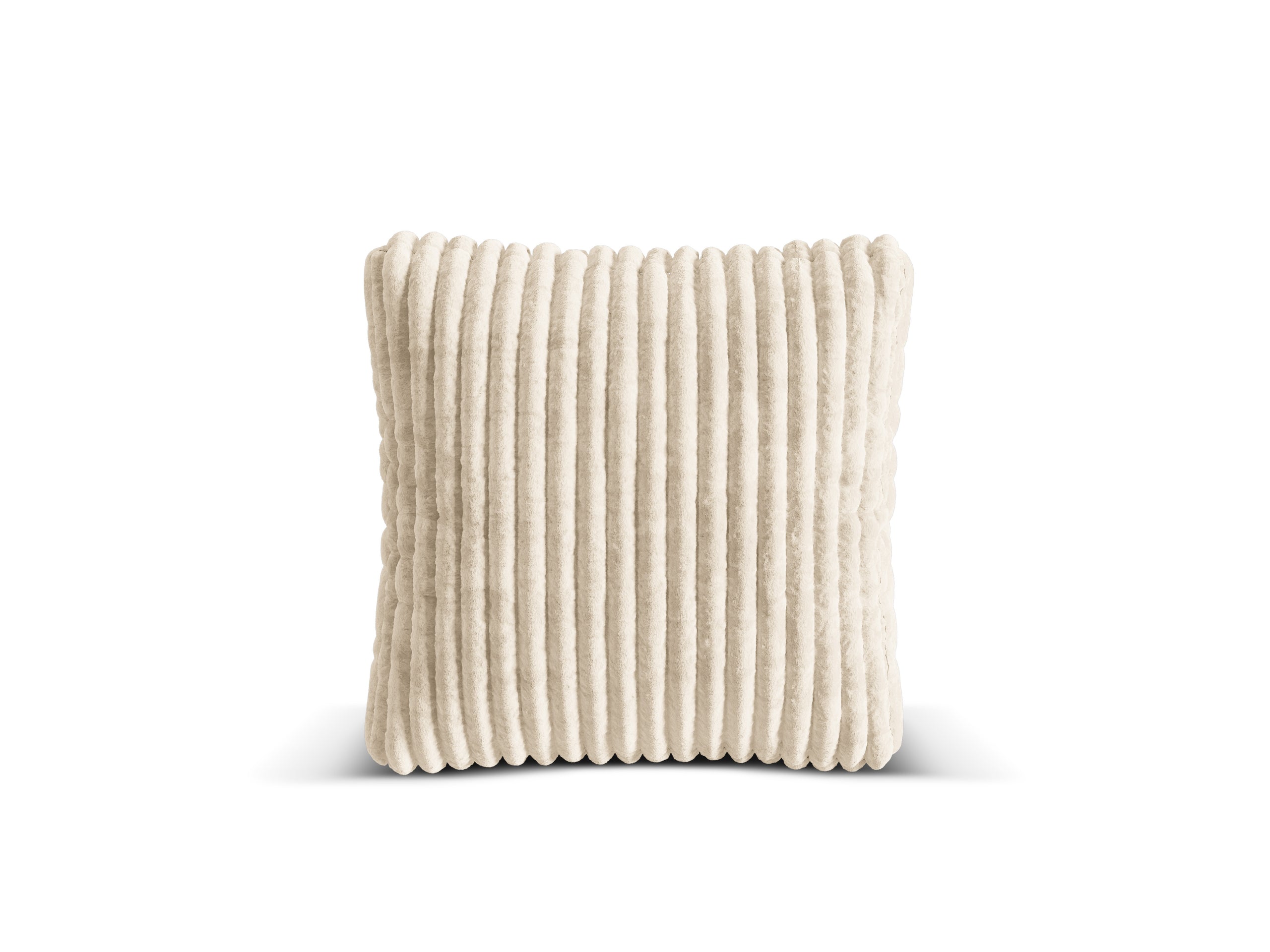 Micadoni Martina dekoratívny vankúš 65 × 65 × 4 cm - Menčester Tilia 03 (Til03) - SVETLOBÉŽOVÁ - 55 × 55 × 4 cm