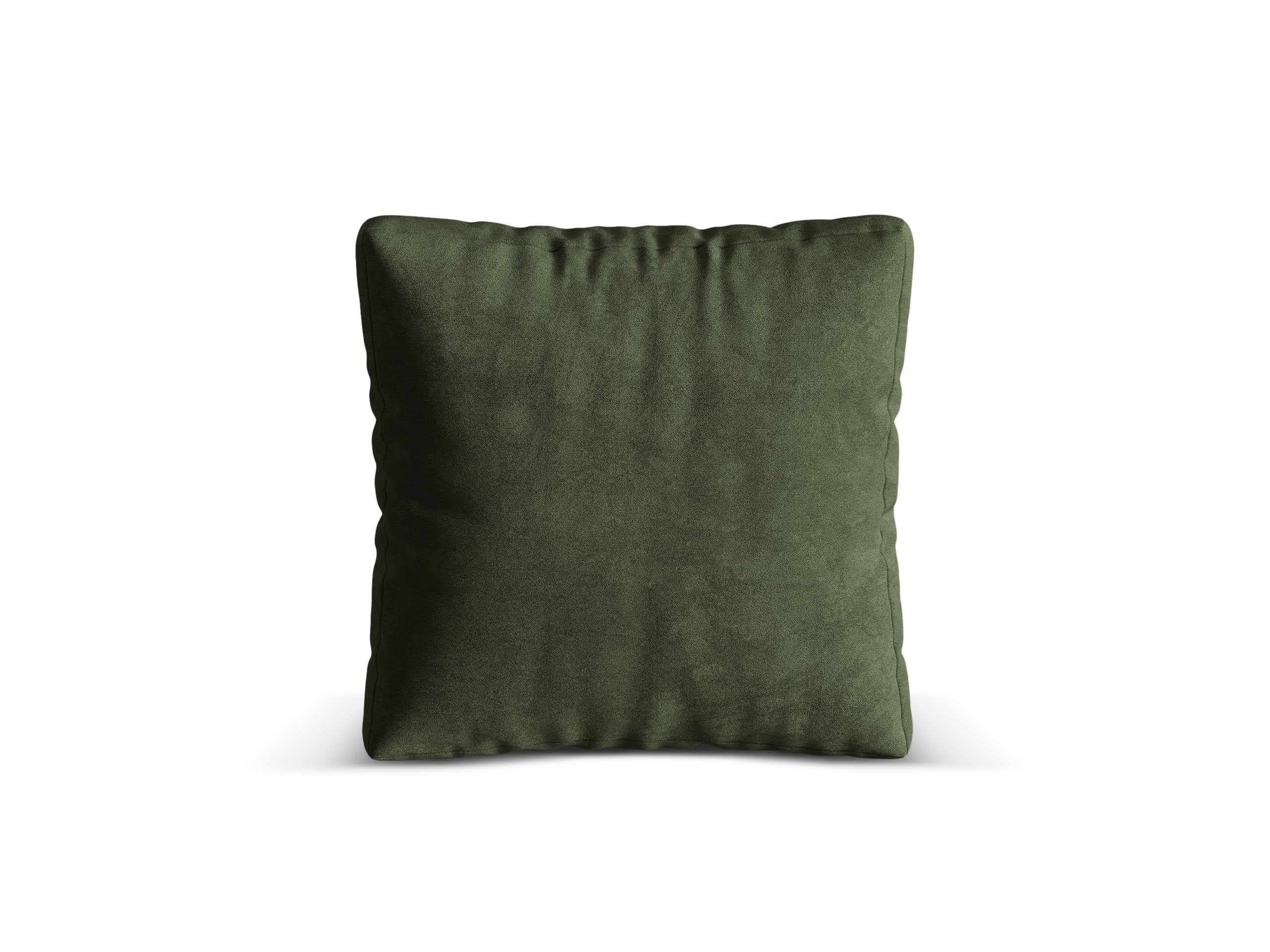 Micadoni Martina dekoratívny vankúš 65 × 65 × 4 cm - Zamat Vogue 11 (Vog11) - ZELENÁ - 65 × 65 × 4 cm