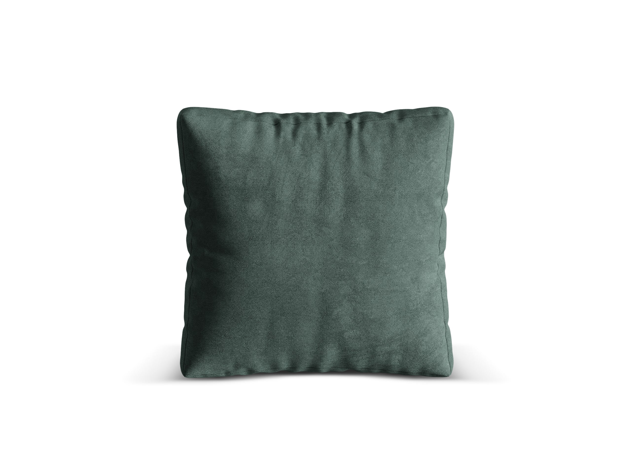 Micadoni Martina dekoratívny vankúš 65 × 65 × 4 cm - Zamat Vogue 12 (Vog12) - PETROLEJOVÁ - 65 × 65 × 4 cm