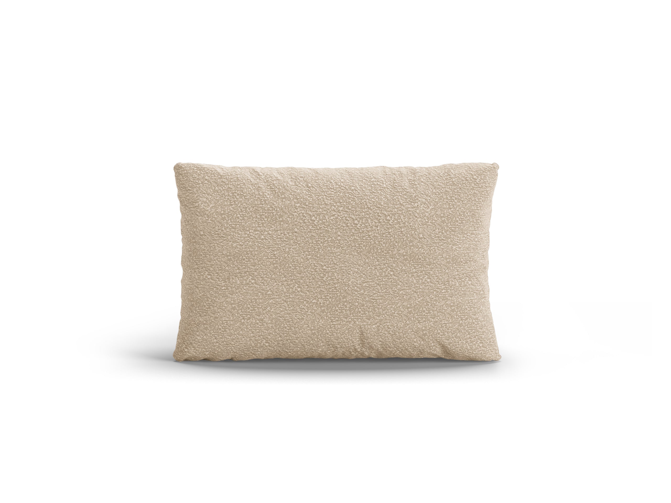 Micadoni Poppy dekoratívny vankúš 50 × 30 × 10 cm - Buklé Baloo 2074 (Bal2074) - BÉŽOVÁ - 50 × 30 × 10 cm
