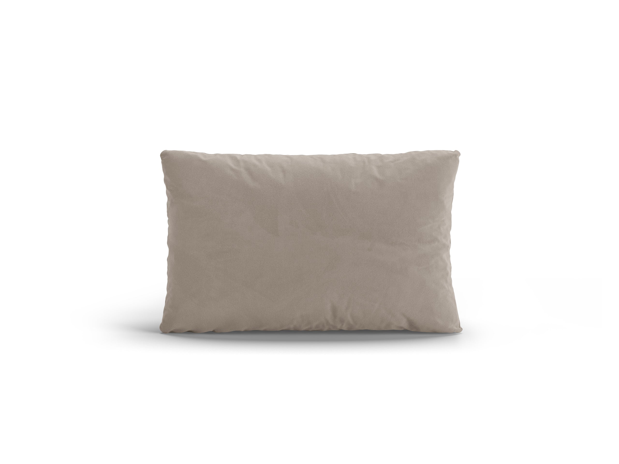 Micadoni Poppy dekoratívny vankúš 50 × 30 × 10 cm - Zamat Casino Pearl (Caspear) - SVETLOBÉŽOVÁ - 50 × 30 × 10 cm