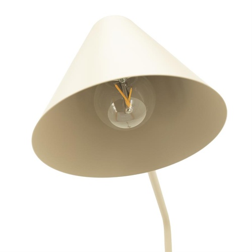 Kužeľové kovové tienidlo lampy