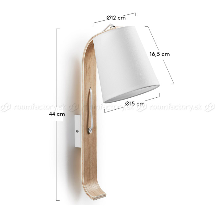 La Forma Percy nástenná lampa 3