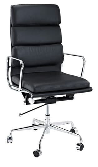 Roomfactory Solid vysoká kancelárska stolička - Čierna