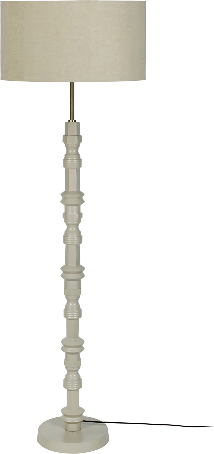 Zuiver Totem stojanová lampa - Sivá