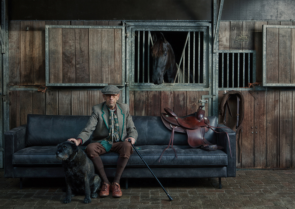 BePureHome Rodeo Classic sedačka z recyklovanej kože 5