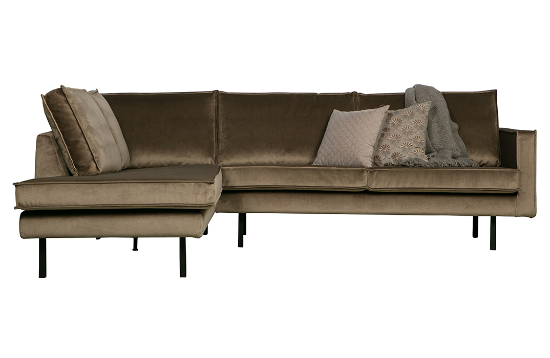 BePureHome Rodeo zamatová rohová sedačka 11