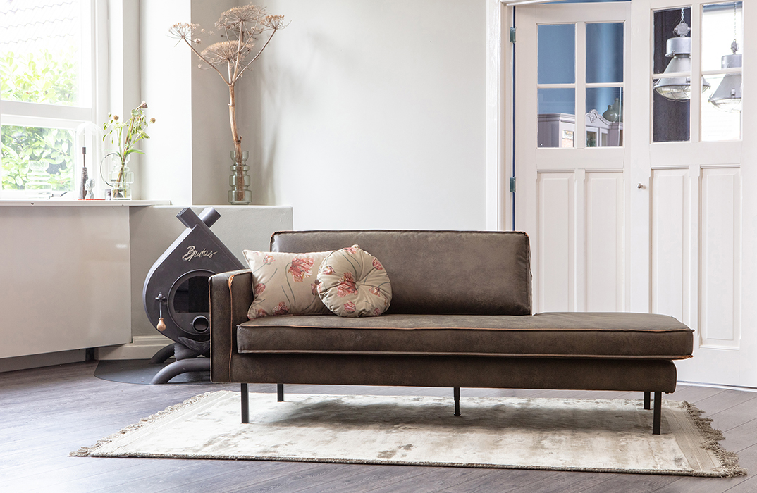 BePureHome Rodeo kožená váľanda 1