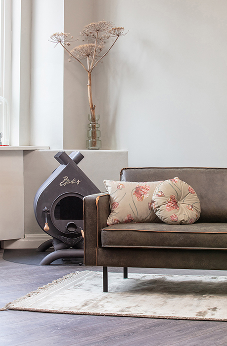 BePureHome Rodeo kožená váľanda 3