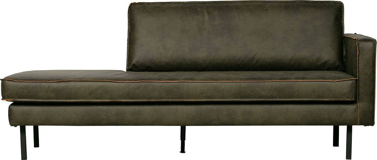 BePureHome Rodeo kožená váľanda - Zelená, Pravá