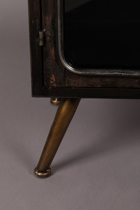 Dutchbone Denza vintage kovová skrinka 8