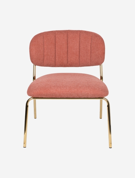 WL-Living Jolien lounge malé kreslá s kovovým rámom