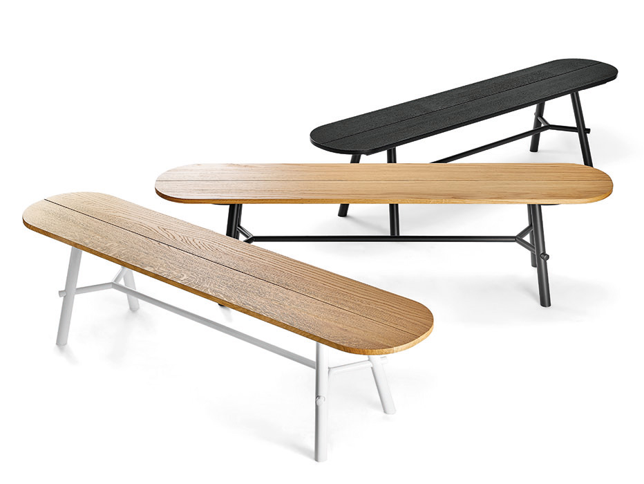 Infinity Record Bench moderná lavica 2