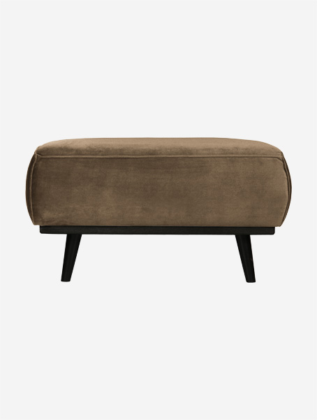 BePureHome Statement zamatový ottoman