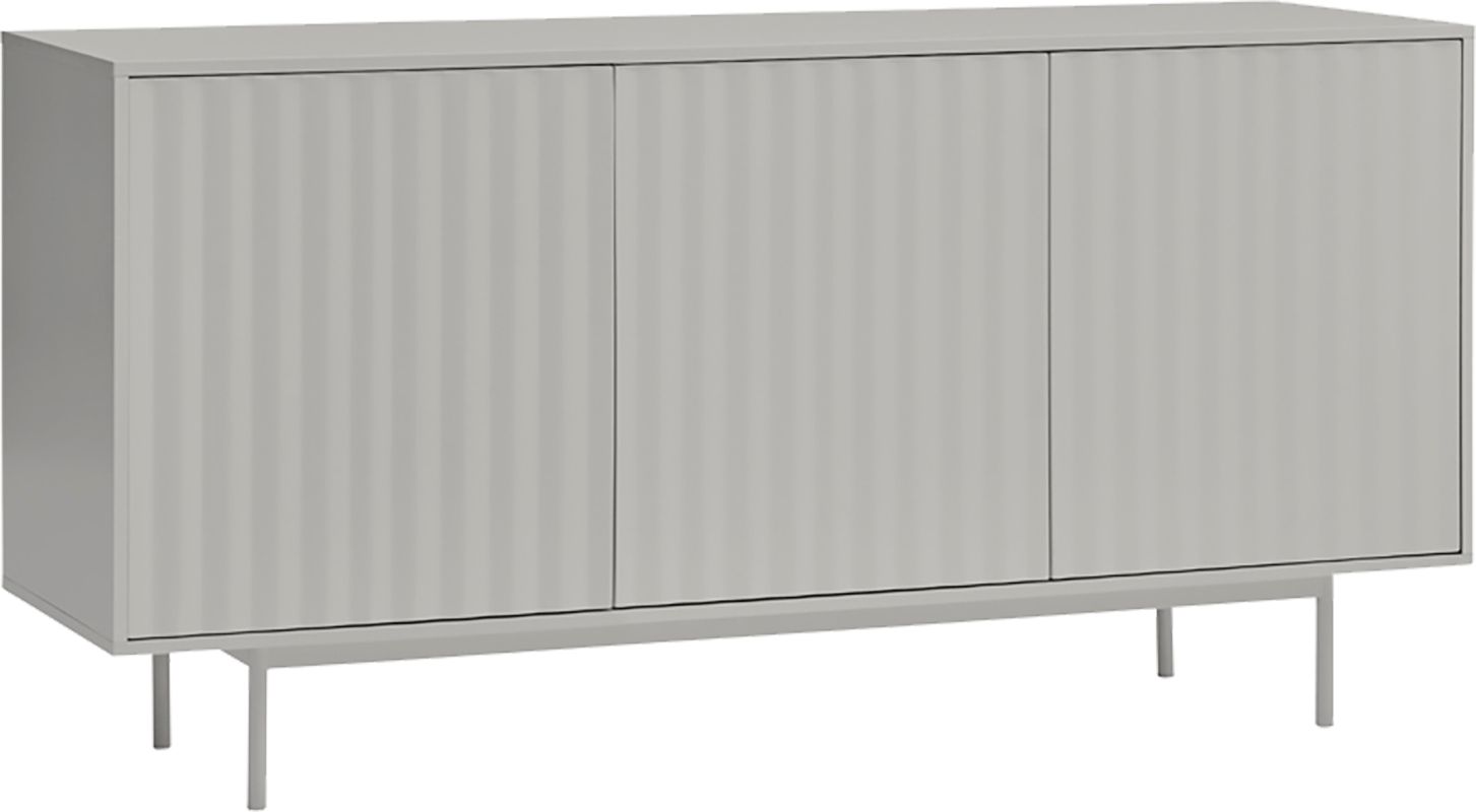 Teulat Sierra komoda do spálne - Sivá - 160 cm